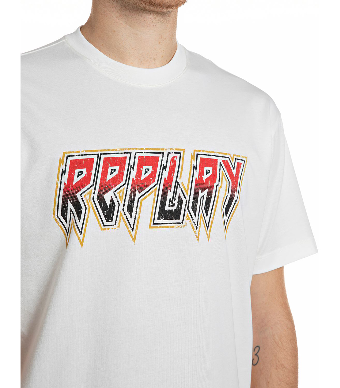 REPLAY Tシャツ 詳細画像 ホワイト 3